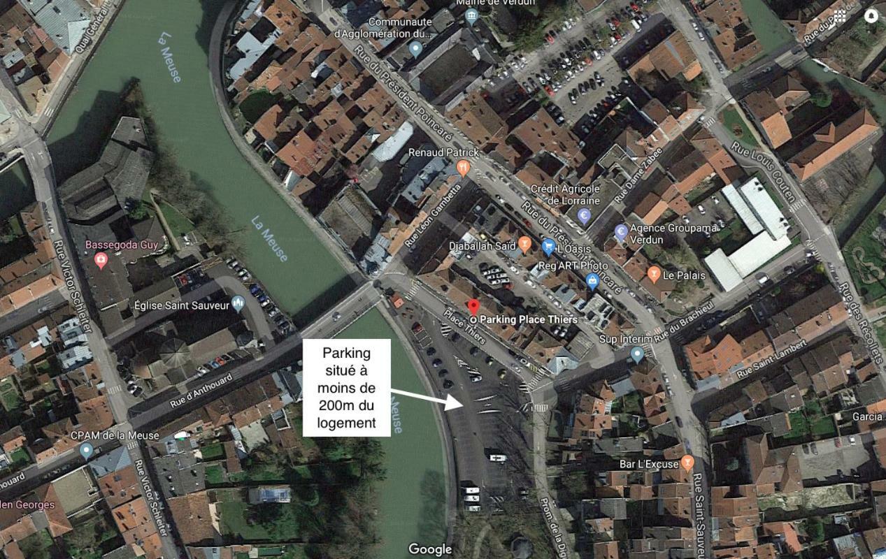 Sympathique Logement En Centre Ville Verdun-sur-Meuse Dış mekan fotoğraf